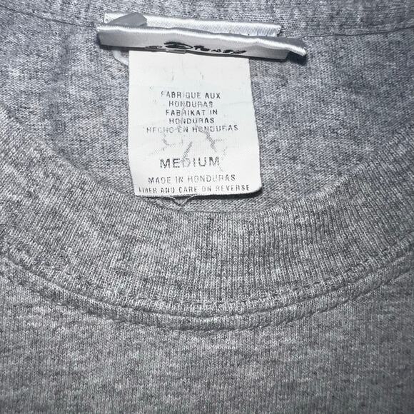 Vintage Disney World Mickey Mouse Gray Baseball T-Shirt adult size Medium - Picture 6 of 6